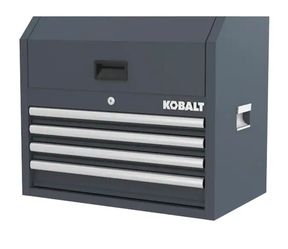 Kobalt
Shop the Collection
26-in W x 22-in H x 16-in D 4 -Drawer Steel Tool Chest (Gray) with key