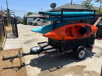 Trailer. Kayak. Paddle Board.