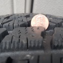 Excellent Condition 215-r55-16 Winter Tires 