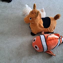 Hopping Horse, Sheep, Nemo Fish