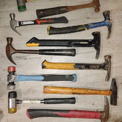 Lot Of Hammers 