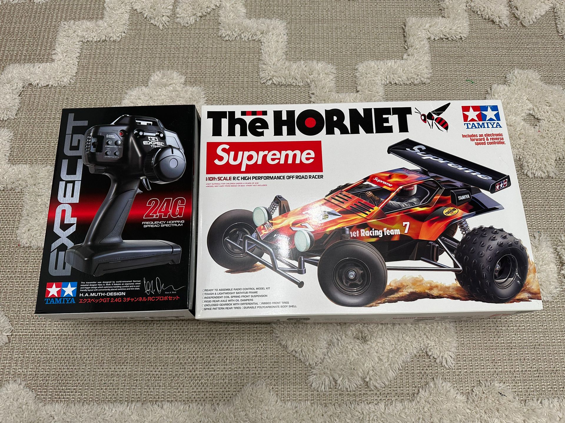 Supreme RC Tamiya Flame The Hornet With Remote Never Use I'm Box