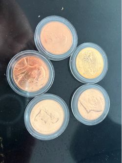 Bronze presidential coins