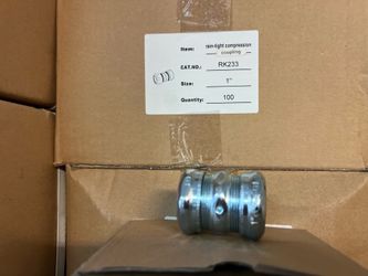 Rain-Tight Compression Coupling 1” (RK233)