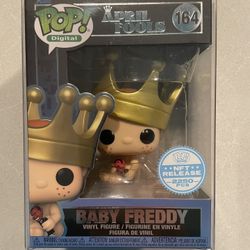 Baby Freddy Funko Pop *MINT* Shop Exclusive NFT LE2250 April Fools 164 with protector LE1984 Actual