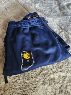 Rare Nike NBA Authentics Player Issued Indiana Pacers Warmup Pants - Size Large Tall (LT)