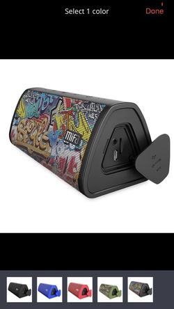 New never used Mifa Portable Bluetooth speaker Portable Wireless Loudspeaker Sound System 10W stereo Music surround Waterproof Outdoor Speaker 🔊 www.