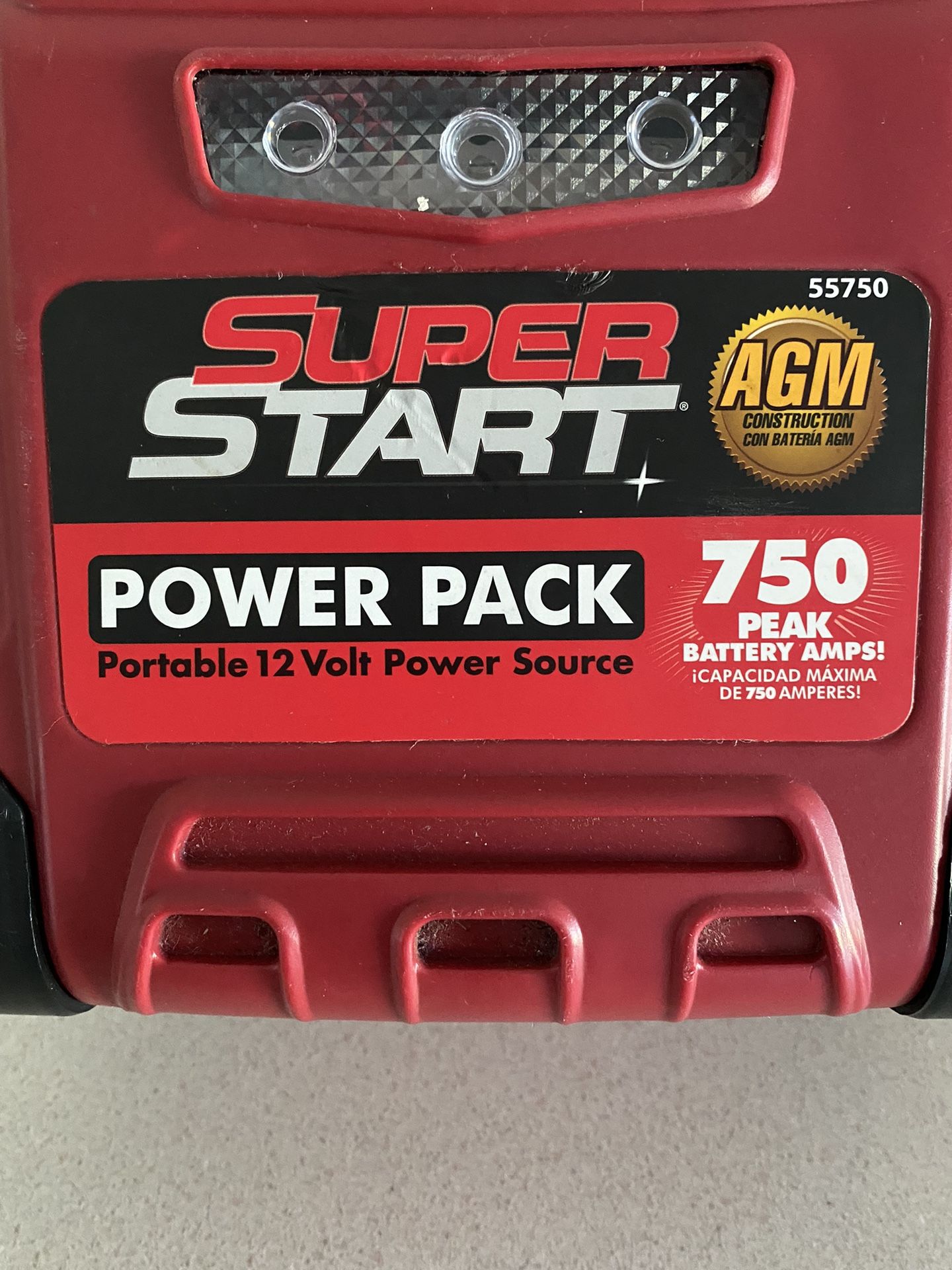 Super Start Power Pack 750amp Jump Starter
