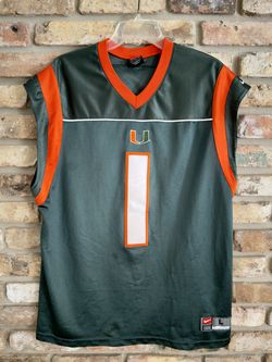 Vintage Miami Hurricanes Nike Jersey - Size Large