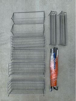 Metal Wire Storage Baskets (over the door)