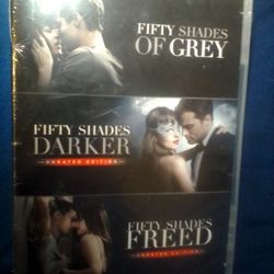 50Shades Of Grey 3 PART MOVIE COLLECTION 