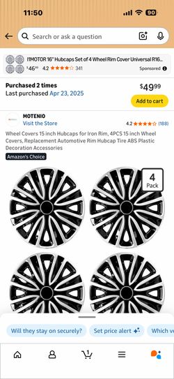 Wheels covers