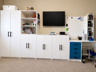Cabinets and Shelves