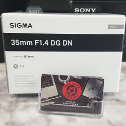 Sigma 35mm Lens for Sony 