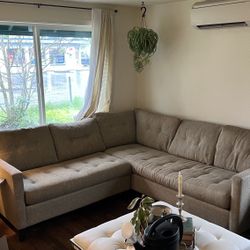 Two Piece Sectional Sofa