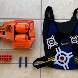 Nerf Zombie Strike Flipfury Blaster Bundle. GREAT CONDITION!