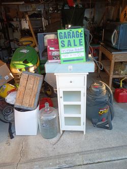 Garage sale village price from a dollar and up