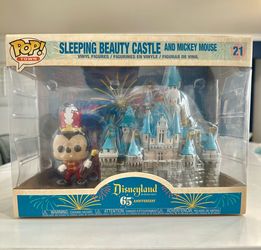 Funko POP Sleeping Beauty Castle and Mickey