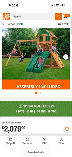 Playground and tetherball