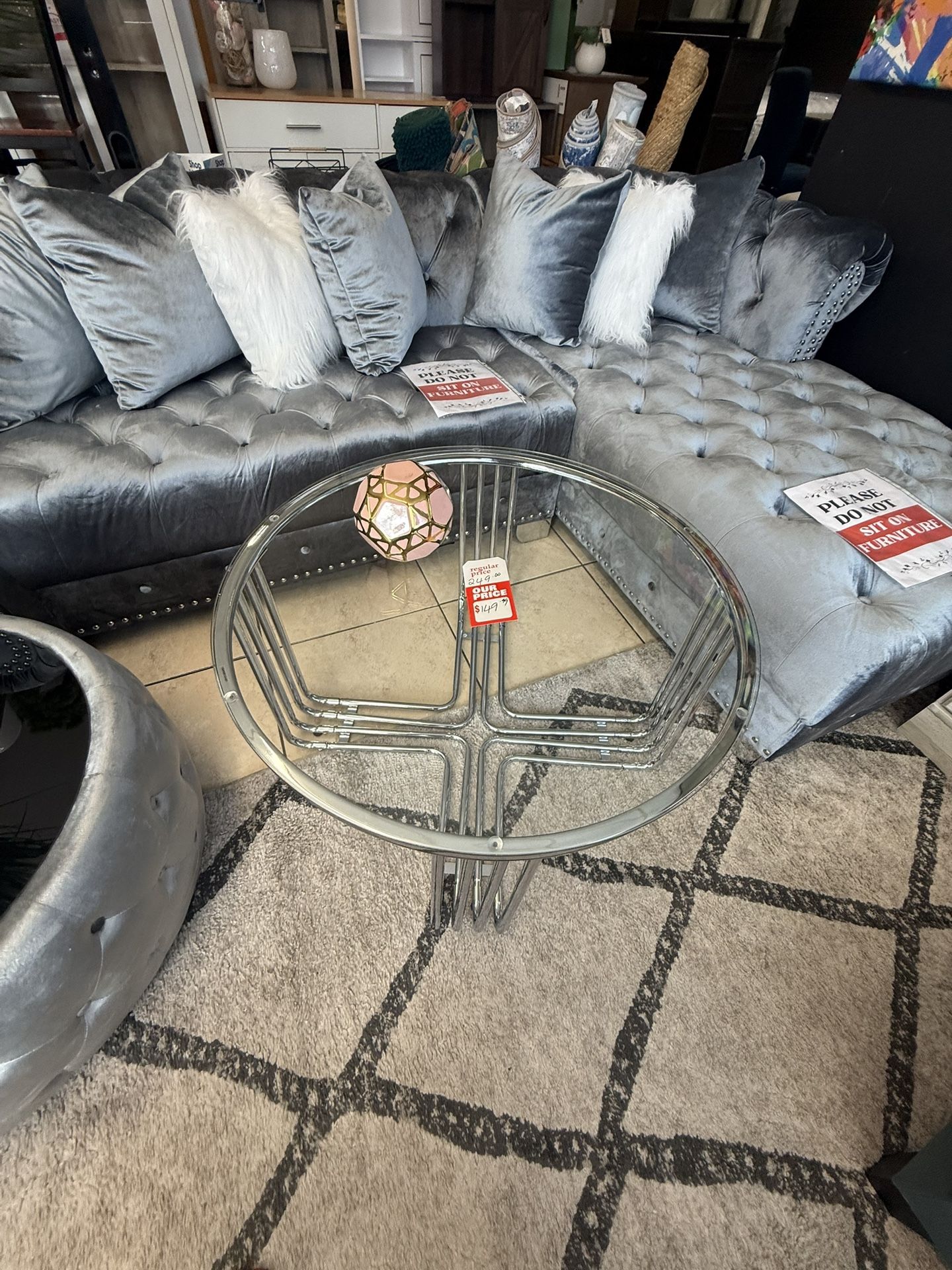 Brand New Round Coffee Table  