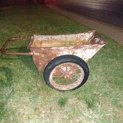 An Old Wheelbarrow