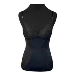 LIKE NEW! Victoria’s Secret Black Corset Teddy 
