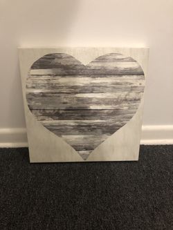 Heart wall art