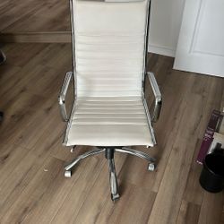 White Office Desk Chair