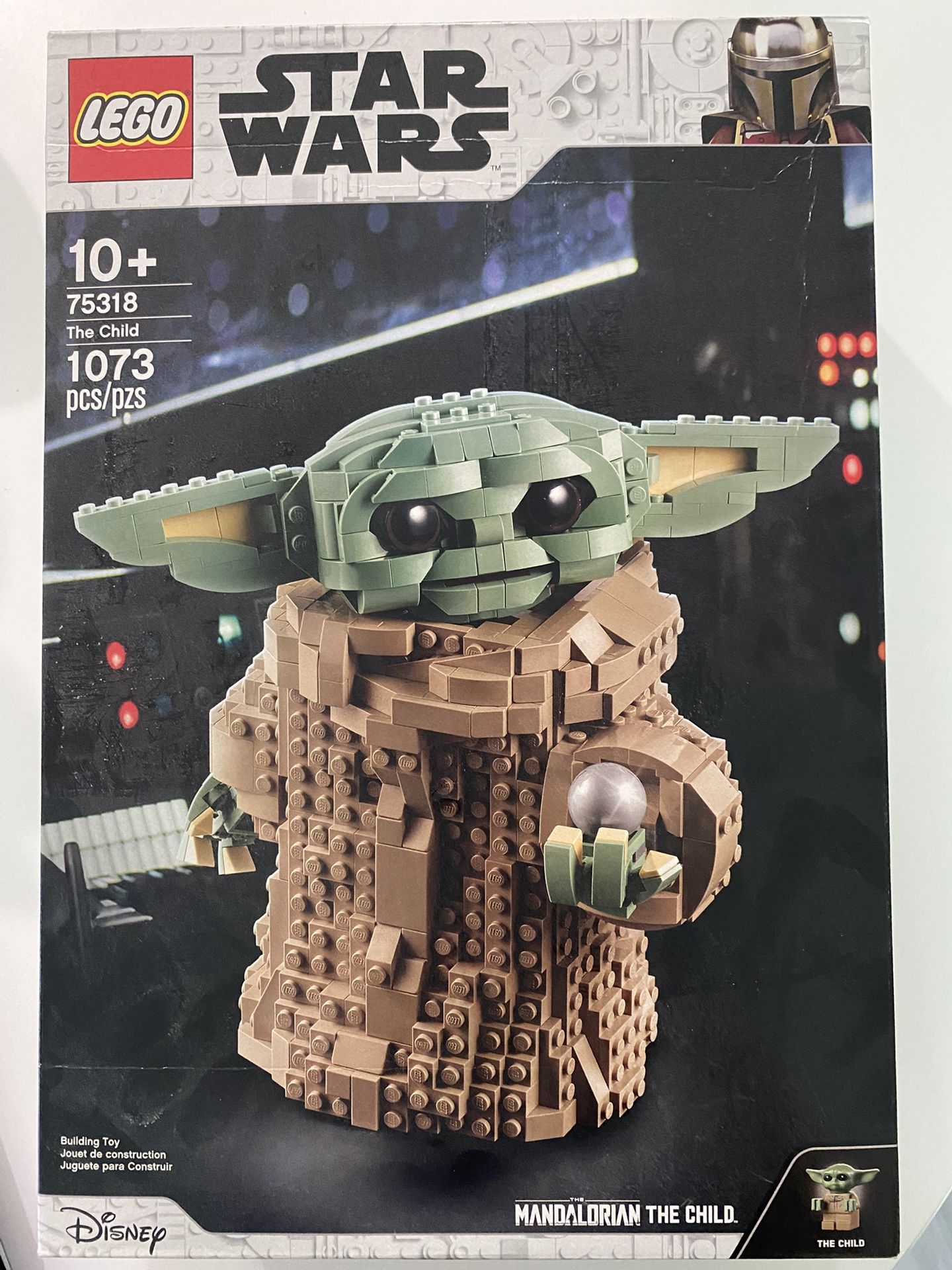 LEGO Star Wars: The Mandalorian Series The Child 75318 - Baby Yoda Grogu Figure, Building Toy. New!