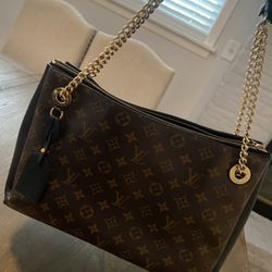 Louis Vuitton Monogram Surene Bag MM Black Authentic for Sale in