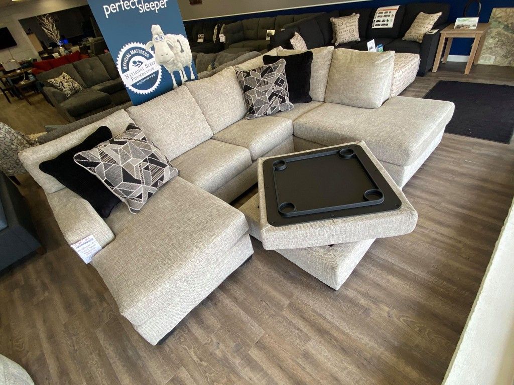 Color Options U Shape Modular Sectional Couch Set 💥🔥$39 Down Payment with Financing 🔥 90 Days same as cash