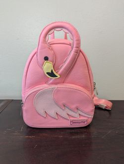 Loungefly Pool Party Flamingo Mini-Backpack Rare NWT