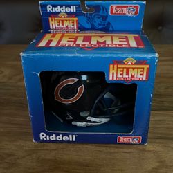 Dan Hampton  Autographed Micro Helmet 