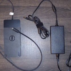 Dell Docking Station With Power Supply 