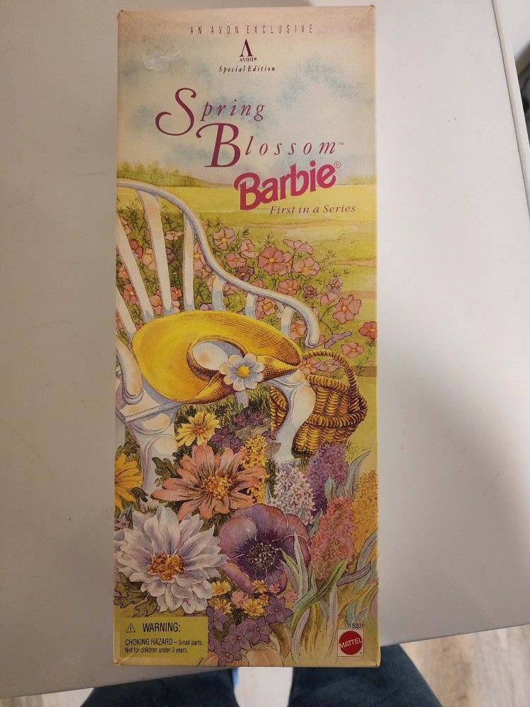 Barbie Spring Blossom Doll Avon Special Edition 1995