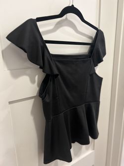 SHEIN Sleeveless Peplum Top
