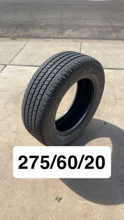 (1)275/60/20 Goodyear Wrangler SR-A