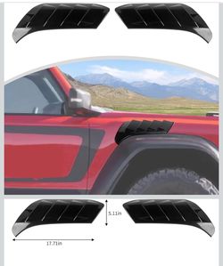 Ford Bronco fender vent covers