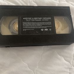 N Sync & Britney Spears VHS 