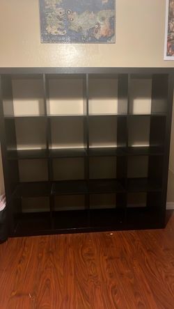 Ikea Billy 4x4 Black bookcase