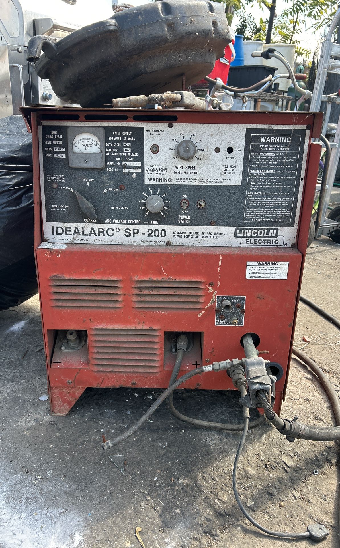 Miller And Lincoln Welder
