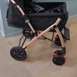 HPZ™ PET ROVER Premium Stroller For Small/Medium/Large Dogs, Cats And Pets  * LIKE NEW * Thumbnail