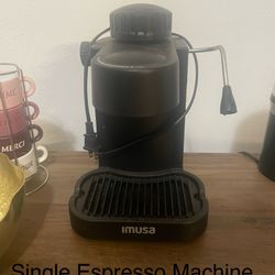 Imusa Single Espresso Machine 