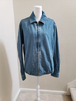 Urban Outfitters Denim Zip Shirt