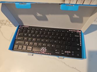 Slim black keyboard