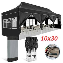 10x 30 wedding party tent outdoor canopy Pop Up  white FOR SALE