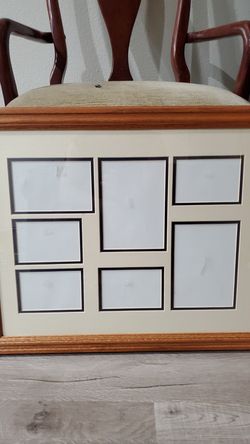 Solid wood heavyduty pocture frame