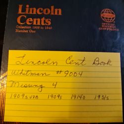 Wheat Penny Book 