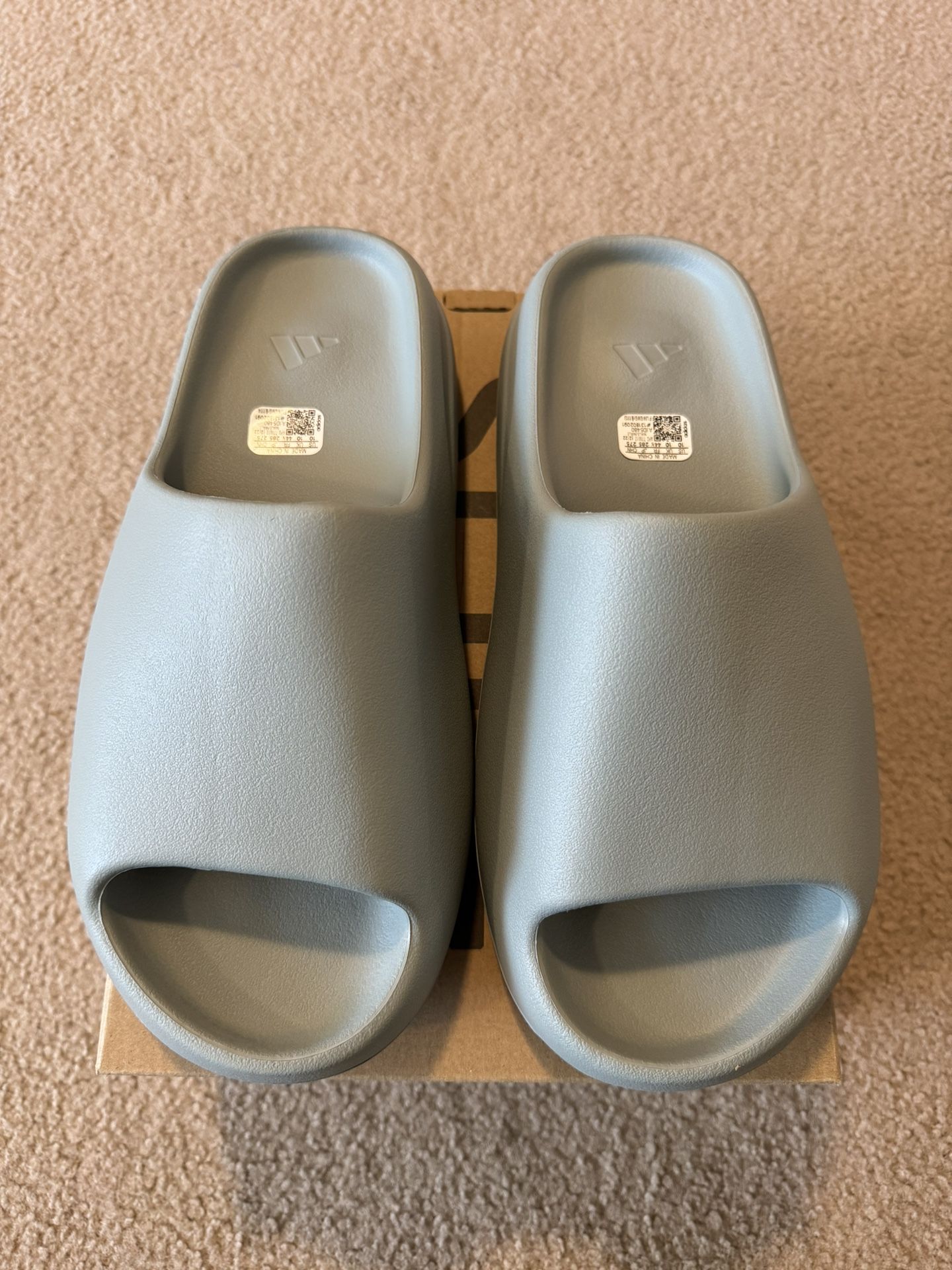 Adidas Yeezy Slide 'Salt' Size 10