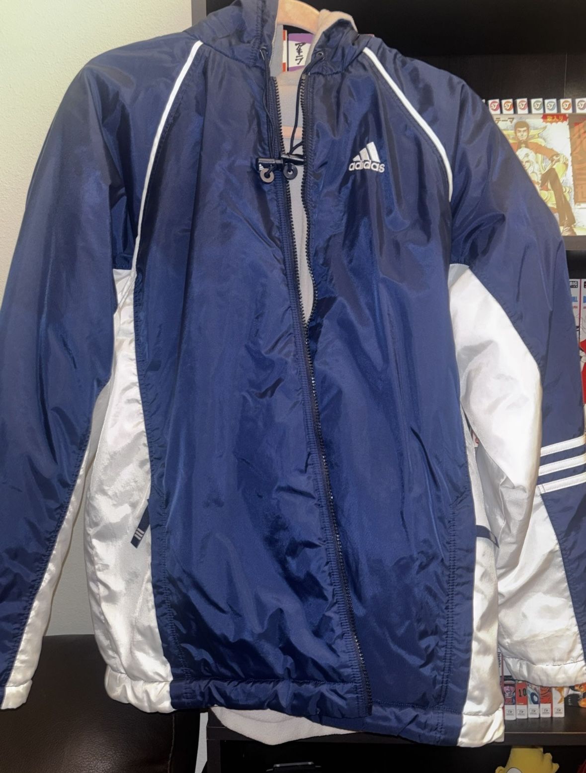 Vintage Adidas Reversible Jacket Sz L
